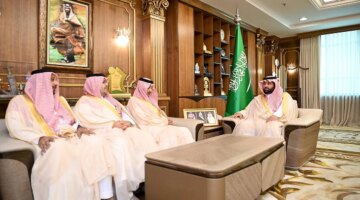أمير جازان يستقبل وكلاء الإمارة الجدد ويوجه بالتميز في خدمة أهالي المنطقة
