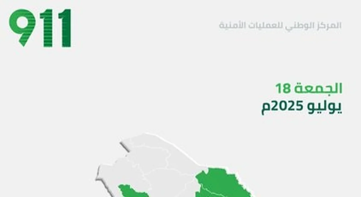 الاتصالات الأمنية 911: استقبال 86 ألف مكالمة في يوم واحد بمعدل 60 اتصالًا بالدقيقة